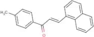 1-(4-methylphenyl)-3-(1-naphthyl)prop-2-en-1-one