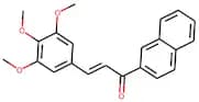 1-(2-naphthyl)-3-(3,4,5-trimethoxyphenyl)prop-2-en-1-one