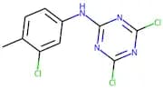 N2-(3-chloro-4-methylphenyl)-4,6-dichloro-1,3,5-triazin-2-amine