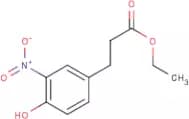 Ethyl 3-(4-hydroxy-3-nitrophenyl)propanoate