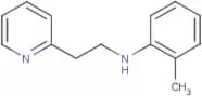 2-Methyl-N-[2-(pyridin-2-yl)ethyl]aniline