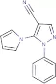 1-Phenyl-5-(1H-pyrrol-1-yl)-1H-pyrazole-4-carbonitrile