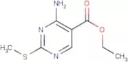 Ethyl 4-amino-2-(methylthio)pyrimidine-5-carboxylate
