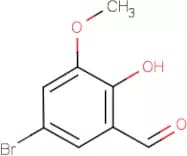 5-Bromo-2-hydroxy-3-methoxybenzaldehyde