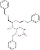 Benzyl-2-acetamido-2-deoxy-3,6-di-O-benzyl-β-D-glucopyranoside