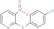 2-[(4-Chlorophenyl)thio]-3-nitropyridine