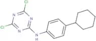 N2-(4-cyclohexylphenyl)-4,6-dichloro-1,3,5-triazin-2-amine