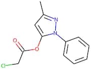 3-methyl-1-phenyl-1H-pyrazol-5-yl 2-chloroacetate