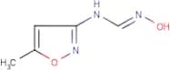 N'-Hydroxy-N-(5-methylisoxazol-3-yl)formamidine