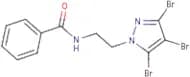 N1-[2-(3,4,5-tribromo-1H-pyrazol-1-yl)ethyl]benzamide