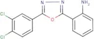 2-[5-(3,4-dichlorophenyl)-1,3,4-oxadiazol-2-yl]aniline