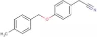 2-{4-[(4-Methylbenzyl)oxy]phenyl}acetonitrile