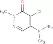 4-Chloro-2-methyl-5-(1-methylhydrazino)-2,3-dihydropyridazin-3-one