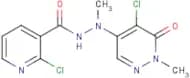 N'3-(5-chloro-1-methyl-6-oxo-1,6-dihydropyridazin-4-yl)-N'3-methyl-2-chloropyridine-3-carbohydrazi…