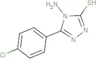 4-Amino-5-(4-chlorophenyl)-4H-1,2,4-triazole-3-thiol