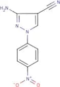 3-amino-1-(4-nitrophenyl)-1H-pyrazole-4-carbonitrile