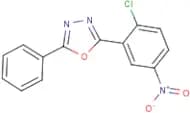 2-(2-Chloro-5-nitrophenyl)-5-phenyl-1,3,4-oxadiazole