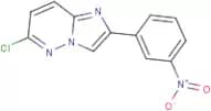 6-chloro-2-(3-nitrophenyl)imidazo[1,2-b]pyridazine