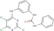 N-phenyl-N'-{3-[(2,5,6-trichloropyrimidin-4-yl)amino]phenyl}urea
