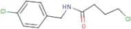 N1-(4-chlorobenzyl)-4-chlorobutanamide