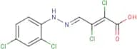 2,3-Dichloro-4-[2-(2,4-dichlorophenyl)hydrazono]but-2-enoic acid