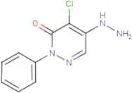 4-chloro-5-hydrazino-2-phenyl-2,3-dihydropyridazin-3-one