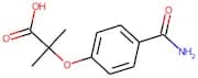 2-[4-(Aminocarbonyl)phenoxy]-2-methylpropanoic acid