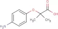 2-(4-aminophenoxy)-2-methylpropanoic acid