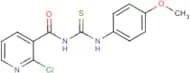 N-[(2-chloro-3-pyridyl)carbonyl]-N'-(4-methoxyphenyl)thiourea