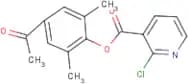 4-acetyl-2,6-dimethylphenyl 2-chloronicotinate