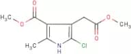 Methyl 5-chloro-4-(2-methoxy-2-oxoethyl)-2-methyl-1H-pyrrole-3-carboxylate