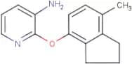 2-[(7-methyl-2,3-dihydro-1H-inden-4-yl)oxy]pyridin-3-amine