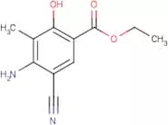 Ethyl 4-amino-5-cyano-2-hydroxy-3-methylbenzoate