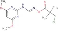 N'-[(3-chloro-2,2-dimethylpropanoyl)oxy]-N-(4,6-dimethoxypyrimidin-2-yl)iminoformamide