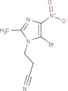 3-(5-Bromo-2-methyl-4-nitro-1H-imidazol-1-yl)propanenitrile
