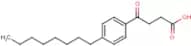 4-(4-octylphenyl)-4-oxobutanoic acid