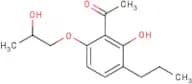 1-[2-Hydroxy-6-(2-hydroxypropoxy)-3-propylphenyl]ethan-1-one
