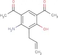 1-(5-Acetyl-3-allyl-2-amino-4-hydroxyphenyl)ethan-1-one