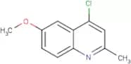 4-Chloro-6-methoxy-2-methylquinoline