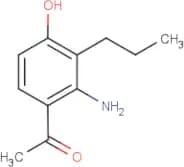 2'-Amino-4'-hydroxy-3'-propylacetophenone