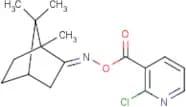 2-chloro-3-({[(1,7,7-trimethylbicyclo[2.2.1]hept-2-ylidene)amino]oxy}carbonyl)pyridine