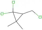 1,1-dichloro-3-(chloromethyl)-2,2-dimethylcyclopropane