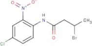 N1-(4-chloro-2-nitrophenyl)-3-bromobutanamide