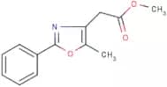 Methyl 2-(5-methyl-2-phenyl-1,3-oxazol-4-yl)acetate