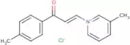 3-Methyl-N-[(1E)-3-(4-methylphenyl)-3-oxoprop-1-en-1-yl]pyridinium chloride