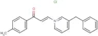 3-(3-benzylpyridinium-1-yl)-1-(4-methylphenyl)prop-2-en-1-one chloride