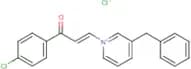 3-(3-benzylpyridinium-1-yl)-1-(4-chlorophenyl)prop-2-en-1-one chloride