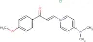 3-[4-(dimethylamino)pyridinium-1-yl]-1-(4-methoxyphenyl)prop-2-en-1-one chloride