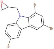 1,3,6-tribromo-9-(oxiran-2-ylmethyl)-9H-carbazole