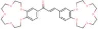 1,3-di(2,3,5,6,8,9,11,12-octahydro-1,4,7,10,13-benzopentaoxacyclopentadecin-15-yl)prop-2-en-1-one